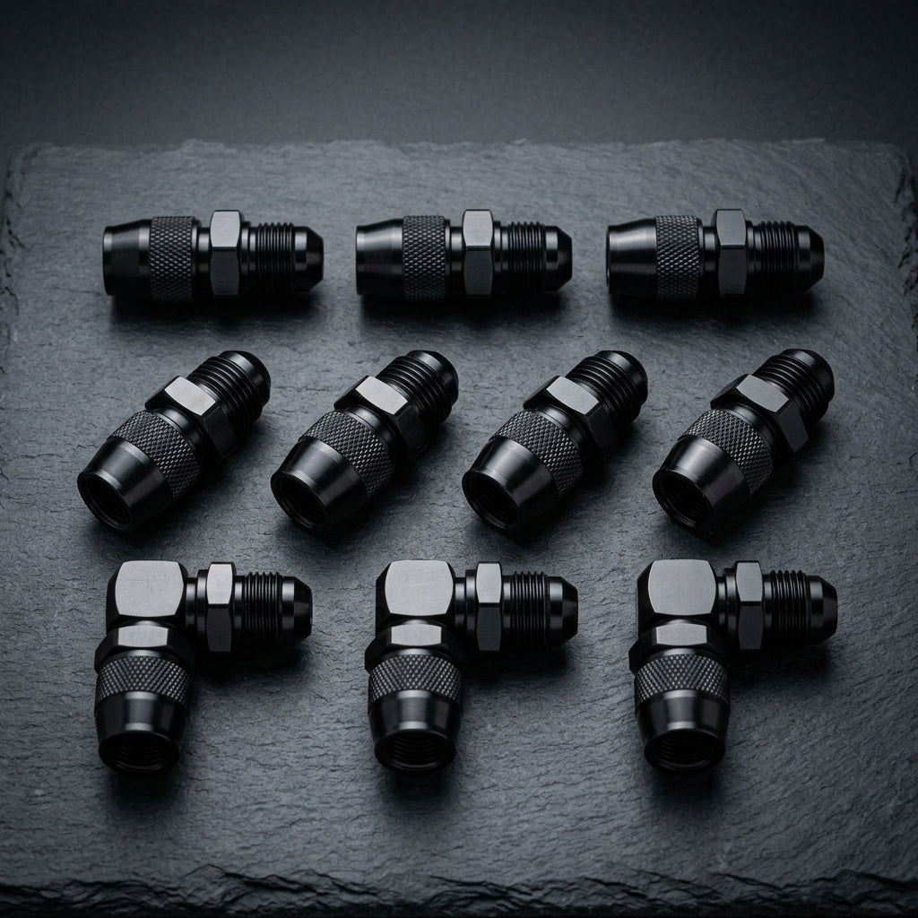 -6AN Straight & Swivel Fittings Pack | 10 Piece